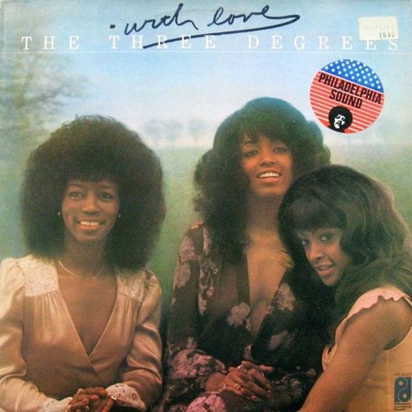 Album cover art for "Here I Am" by The Three Degrees