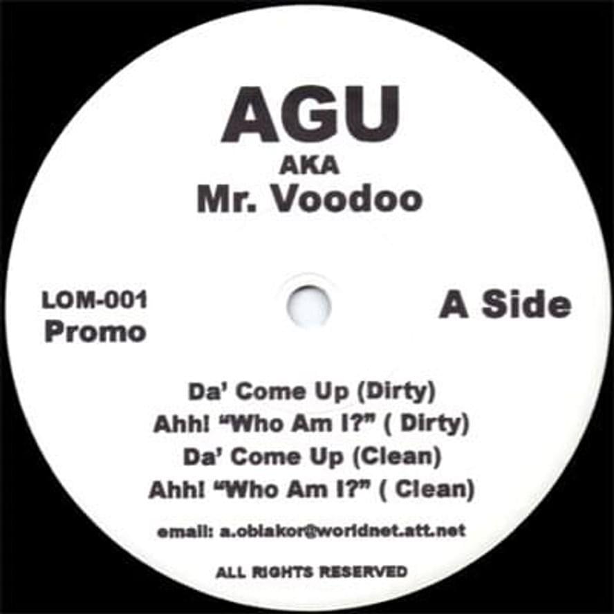Album cover art for "Da’ Come Up (Dirty)" by Mr. Voodoo