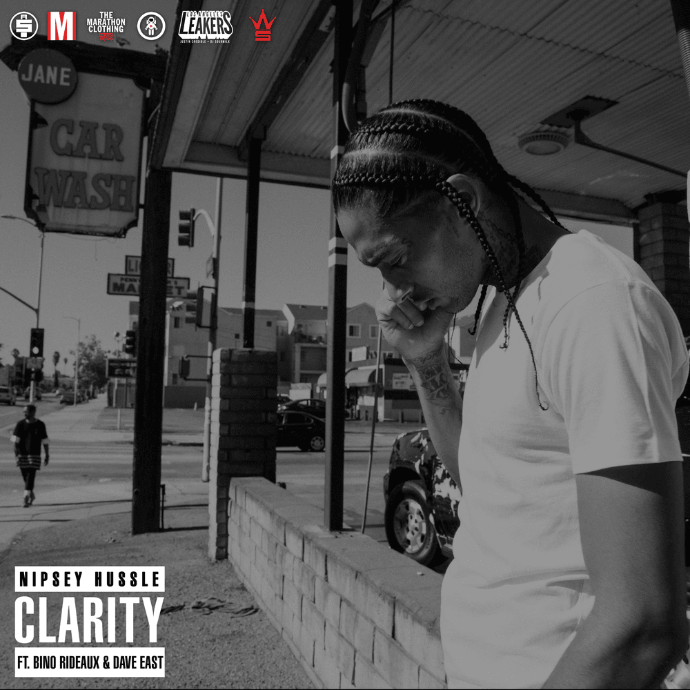 Album cover art for "Clarity" by Nipsey Hussle & Bino Rideaux & Dave East