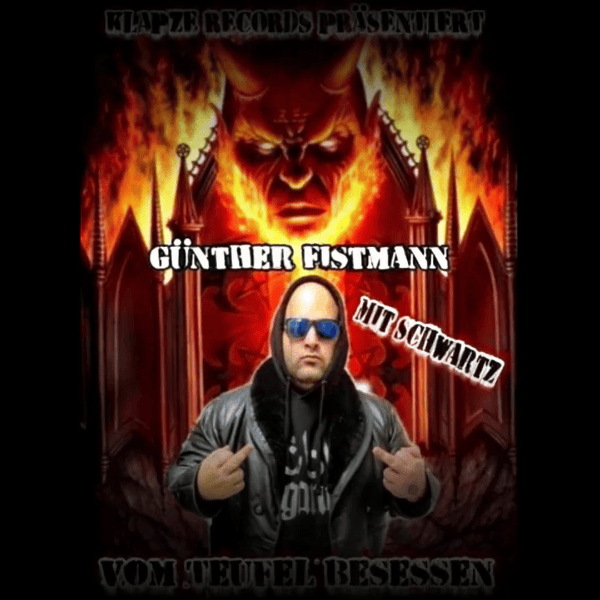 Album cover art for "Psychopathen aus dem Untergrund" by Günther Fistmann