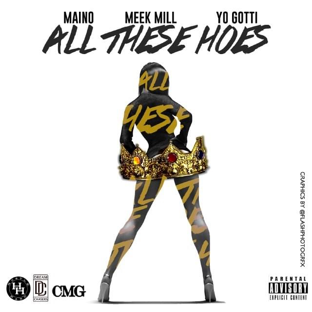 Album cover art for "All These Hoes" by Meek Mill & Yo Gotti