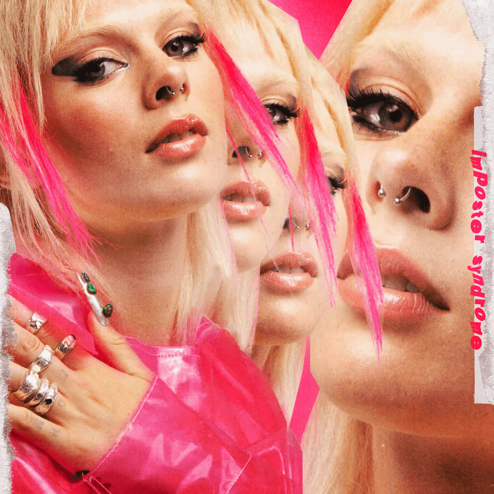 Album cover art for "Imposter Syndrome" by girli