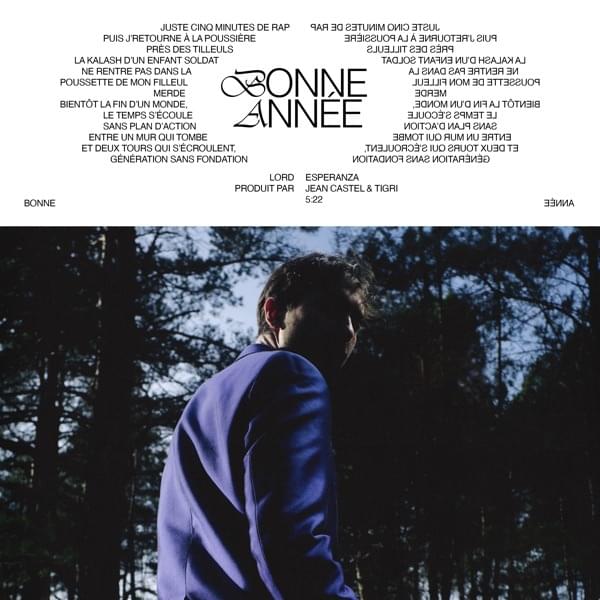 Album cover art for "Bonne année" by Lord Esperanza