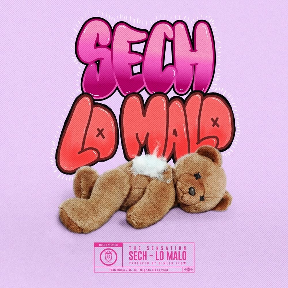 Album cover art for "Lo Malo" by Sech