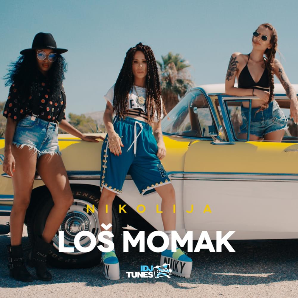 Album cover art for "Loš momak" by Nikolija