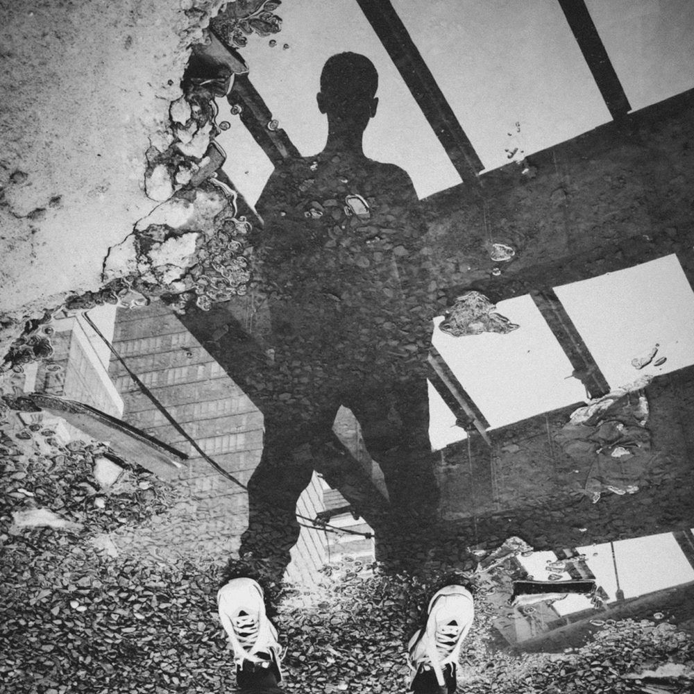 Album cover art for "At the Door" by Marlon Craft