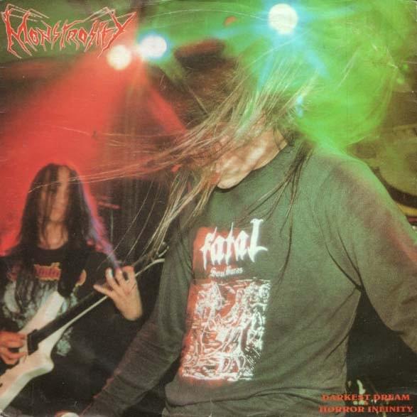 Album cover art for "Darkest Dream" by Monstrosity
