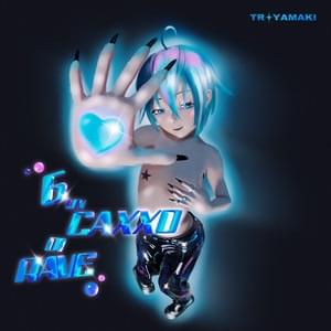 Album cover art for "6 un caxxo di rave" by Troyamaki
