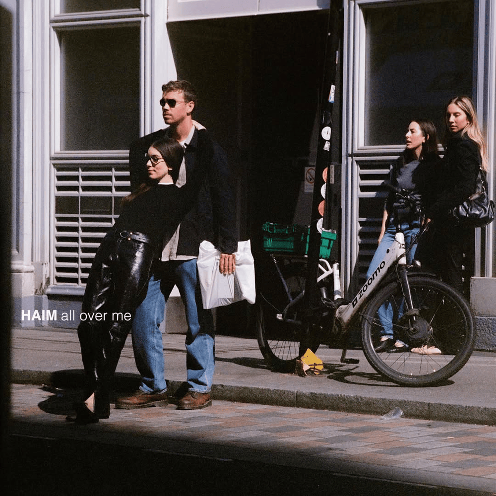 Album cover art for "All over me" by HAIM