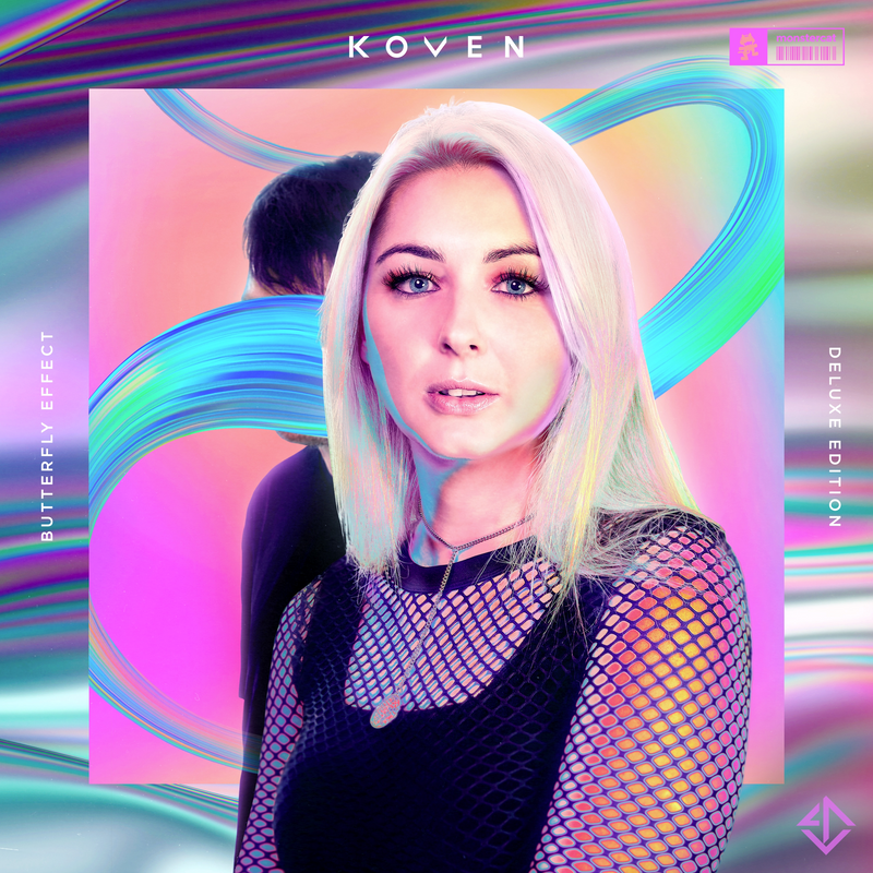 Album cover art for "Light Up" by Koven