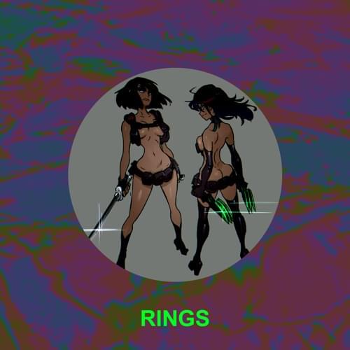 Album cover art for "Rings" by pdr dax & PE$O PETE