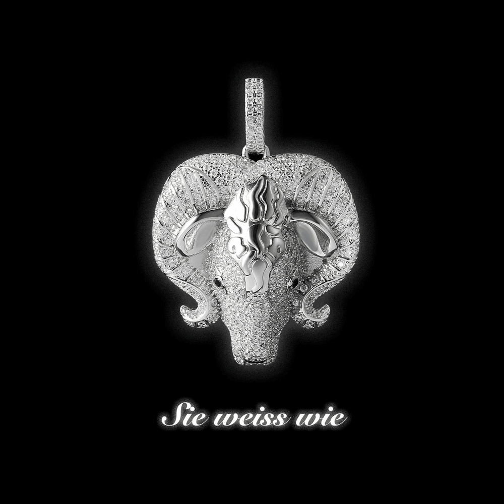 Album cover art for "SIE WEISS WIE" by Fler