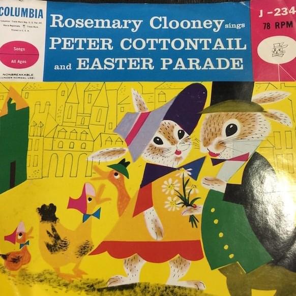 Cover image for Rosemary Clooney Sings Peter Cottontail And Easter Parade