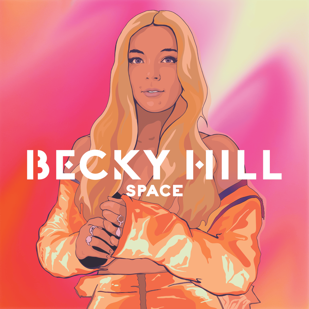Album cover art for "Space" by Becky Hill