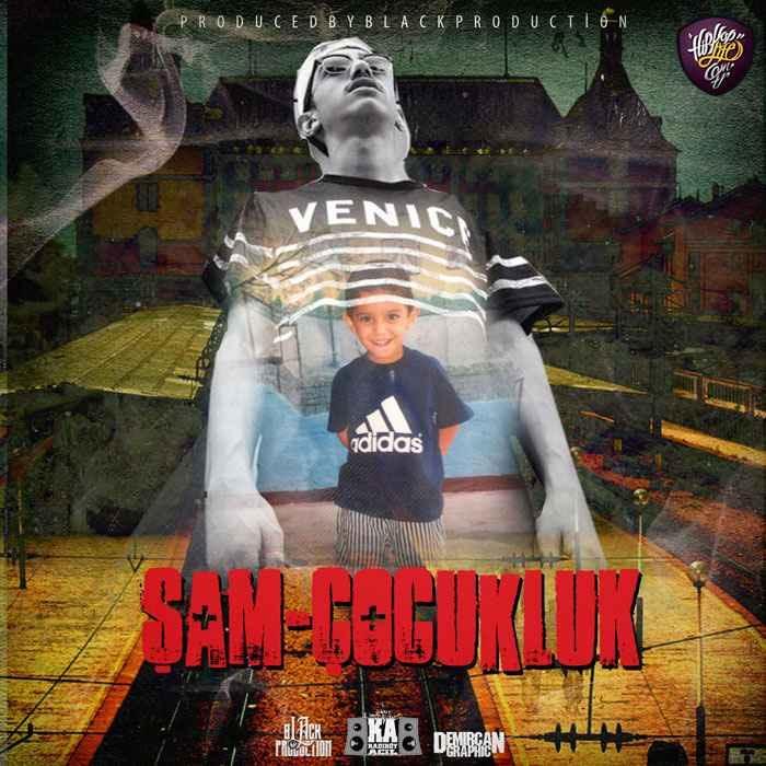 Album cover art for "Çocukluk" by Şam