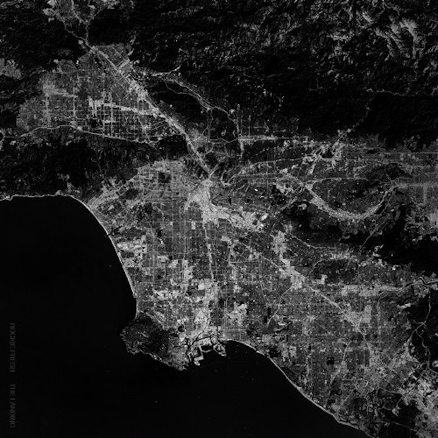 Album cover art for "The Landing" by Rockie Fresh