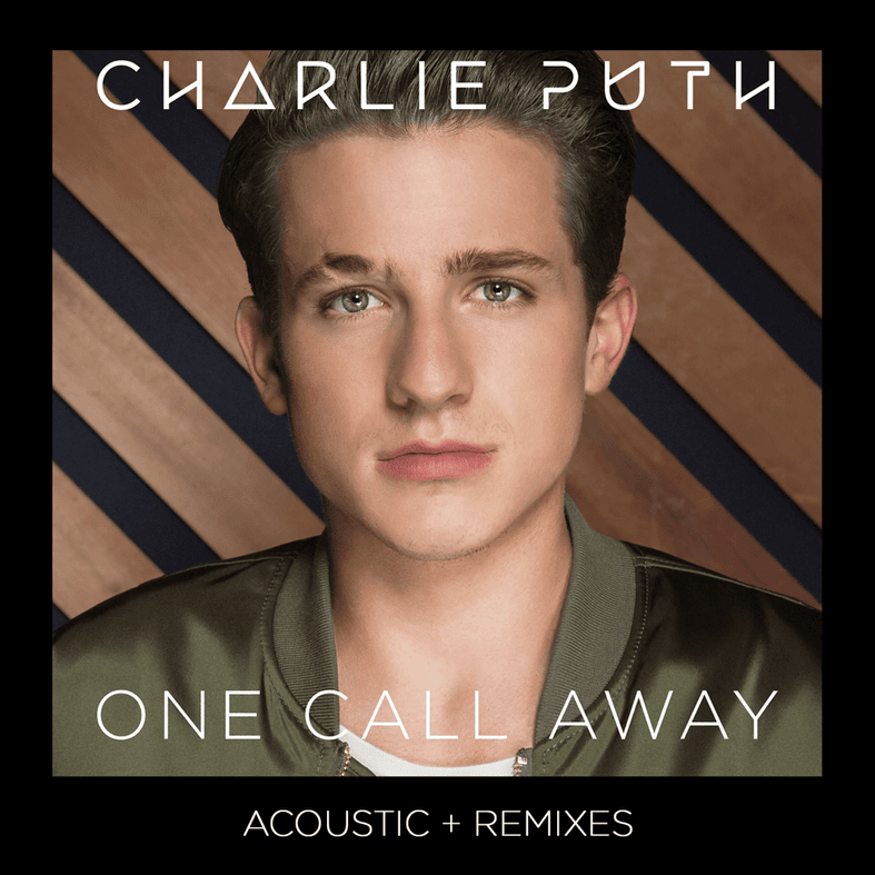 Album cover art for "One Call Away (Remix)" by Charlie Puth & Tyga