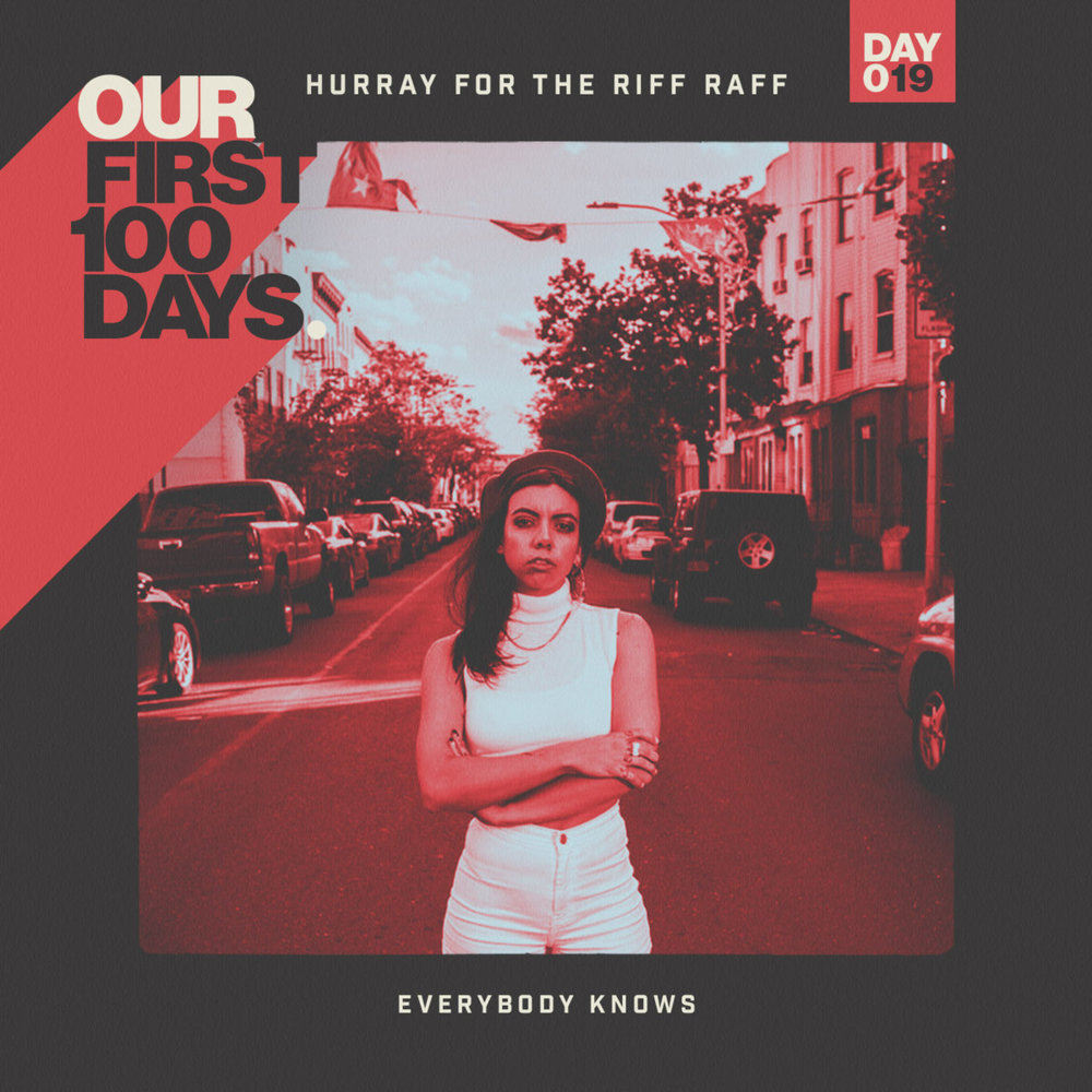 Album cover art for "Everybody Knows*" by Hurray for the Riff Raff