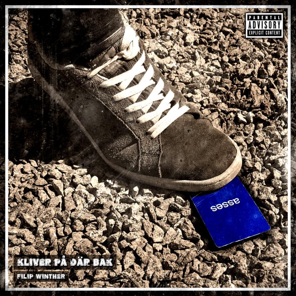 Album cover art for "Kliver på där bak" by Filip Winther