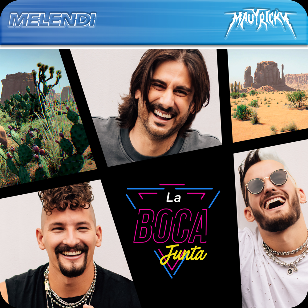 Album cover art for "La Boca Junta" by Melendi