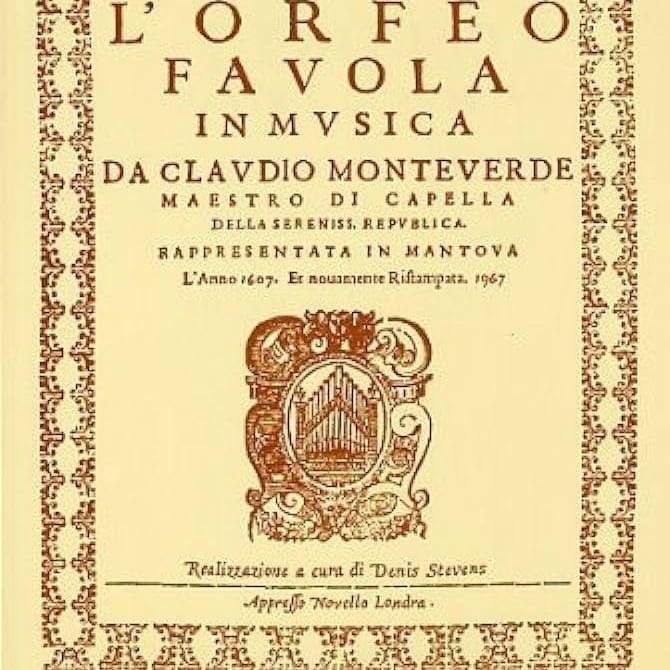 Cover image for L’Orfeo