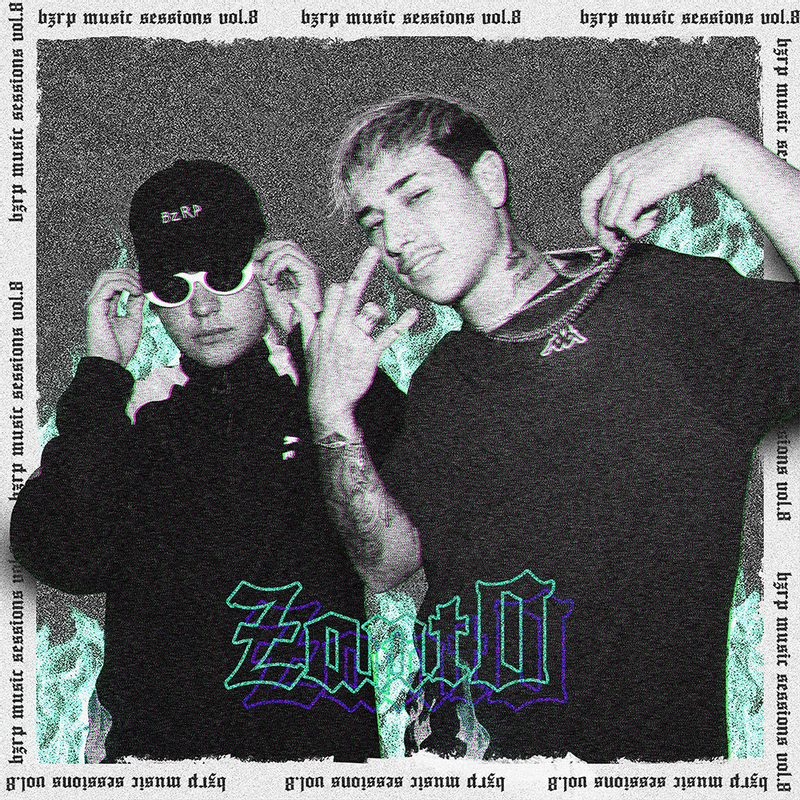 Album cover art for "Zanto: Bzrp Music Sessions, Vol. 8" by Bizarrap