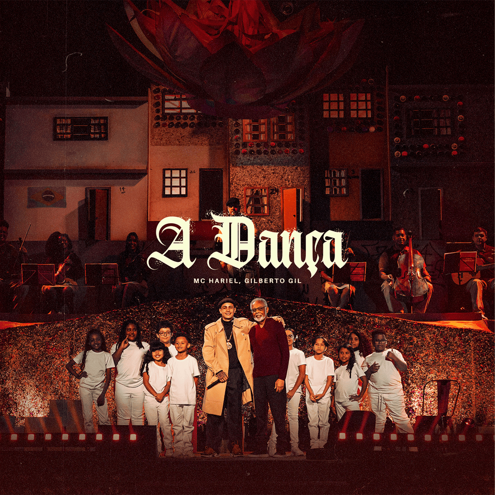 Album cover art for "A Dança (Ao Vivo)" by MC Hariel