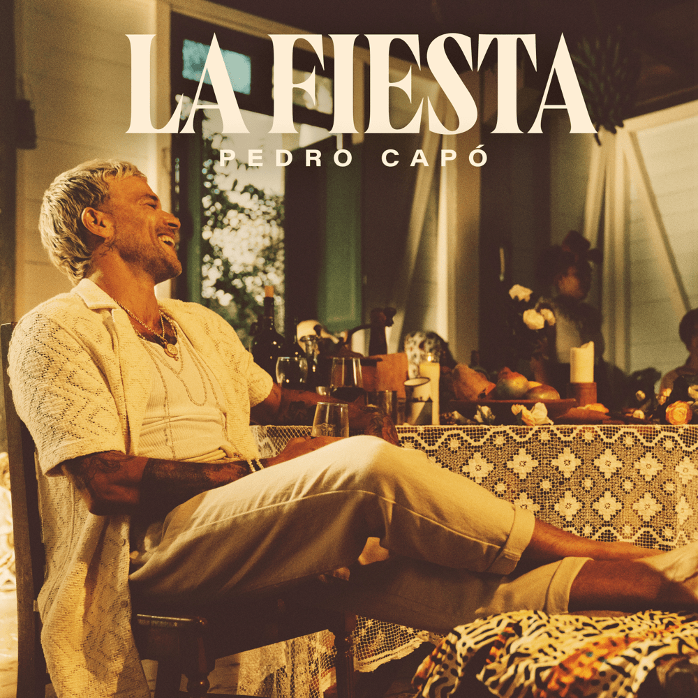 Album cover art for "La Fiesta" by Pedro Capó