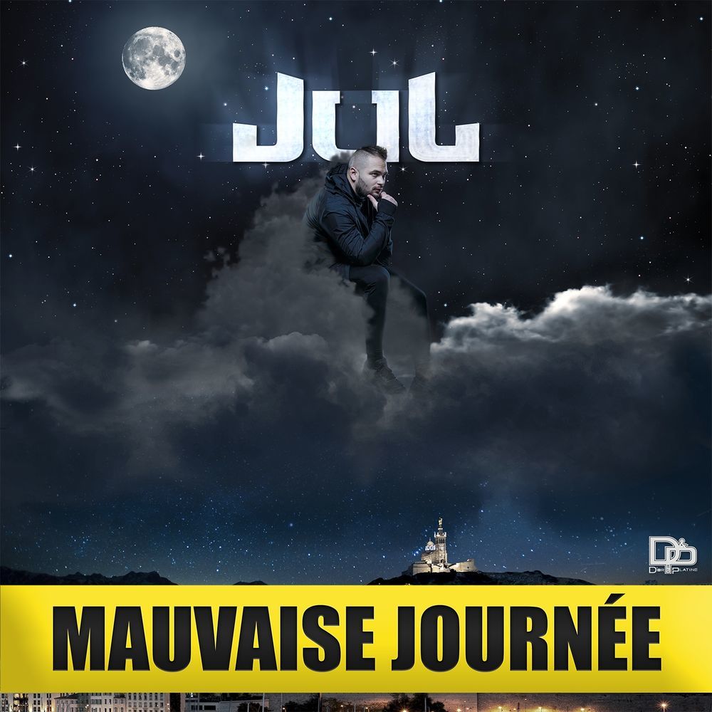Album cover art for "Mauvaise journée" by JuL