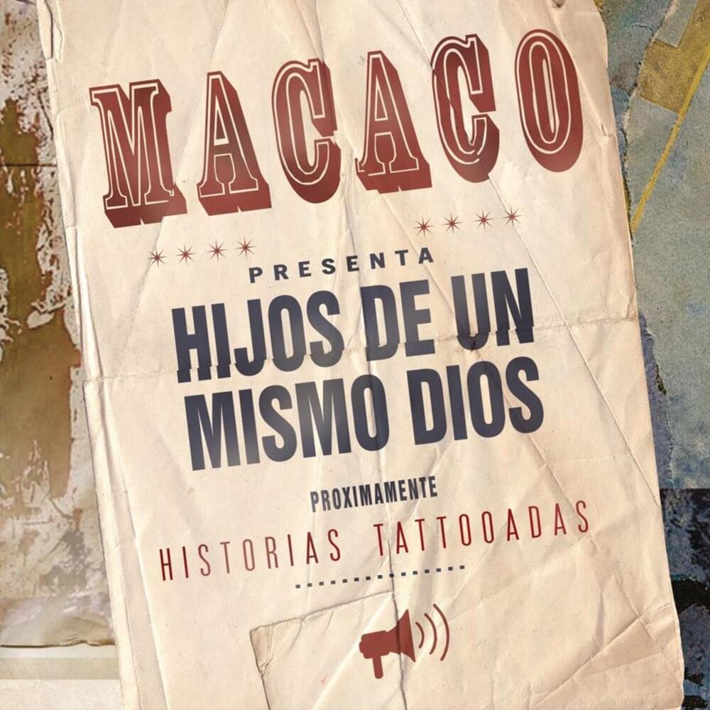 Album cover art for "Hijos de un Mismo Dios" by Macaco