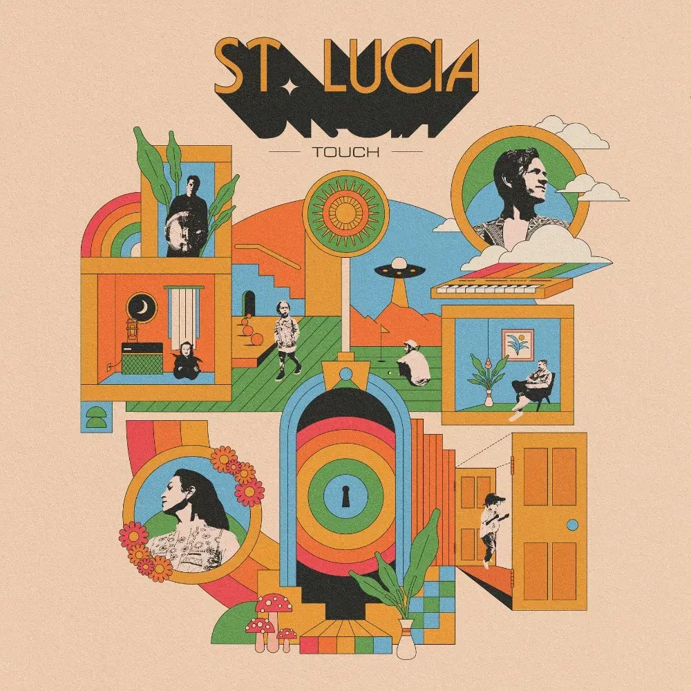 Album cover art for "Touch" by St. Lucia