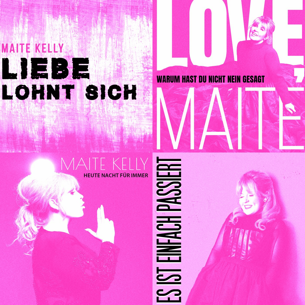 Album cover art for "Silvester-Party-Medley" by Maite Kelly