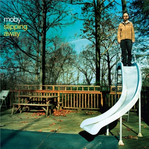 Album cover art for "Slipping Away" by Moby