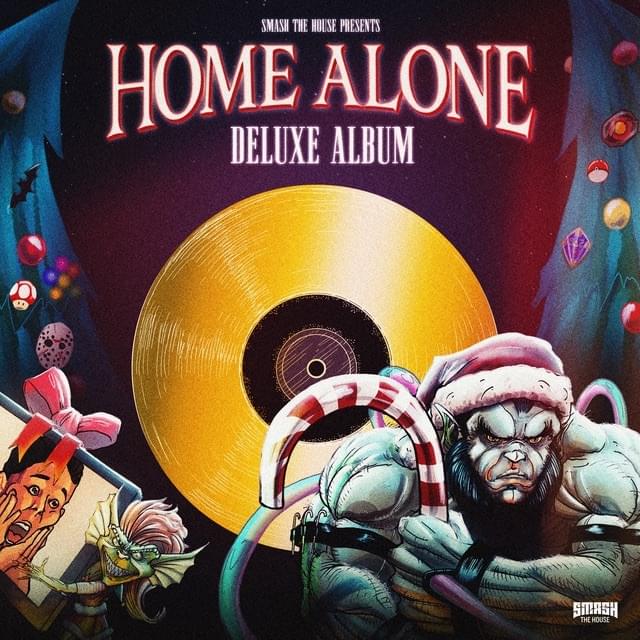 Cover image for Home Alone (On the Night Before Christmas) [Deluxe Version]