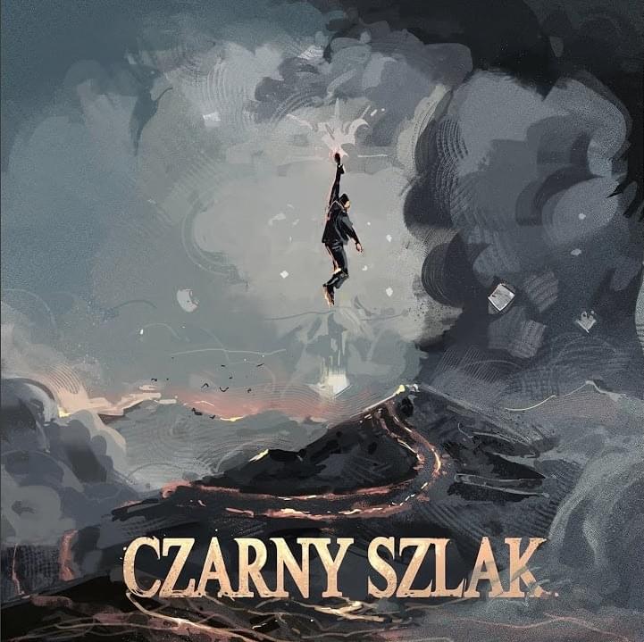 Album cover art for "Czarny szlak" by Fonos
