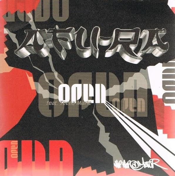 Album cover art for "Open" by Afu-Ra & Teena Marie