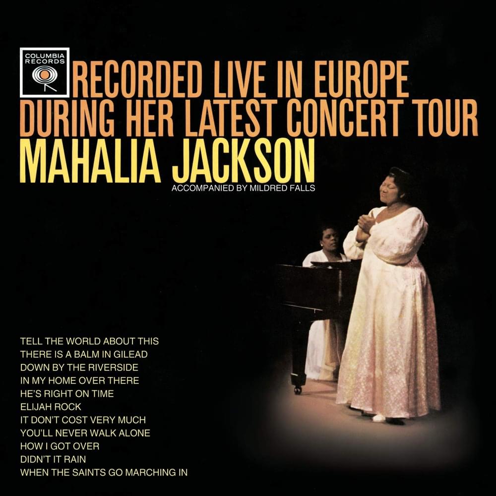 Album cover art for "You’ll Never Walk Alone" by Mahalia Jackson