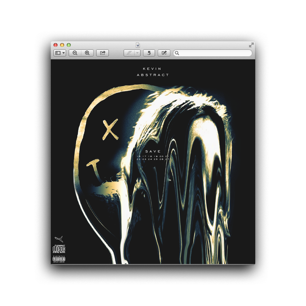 Album cover art for "Save" by Kevin Abstract & Lontalius
