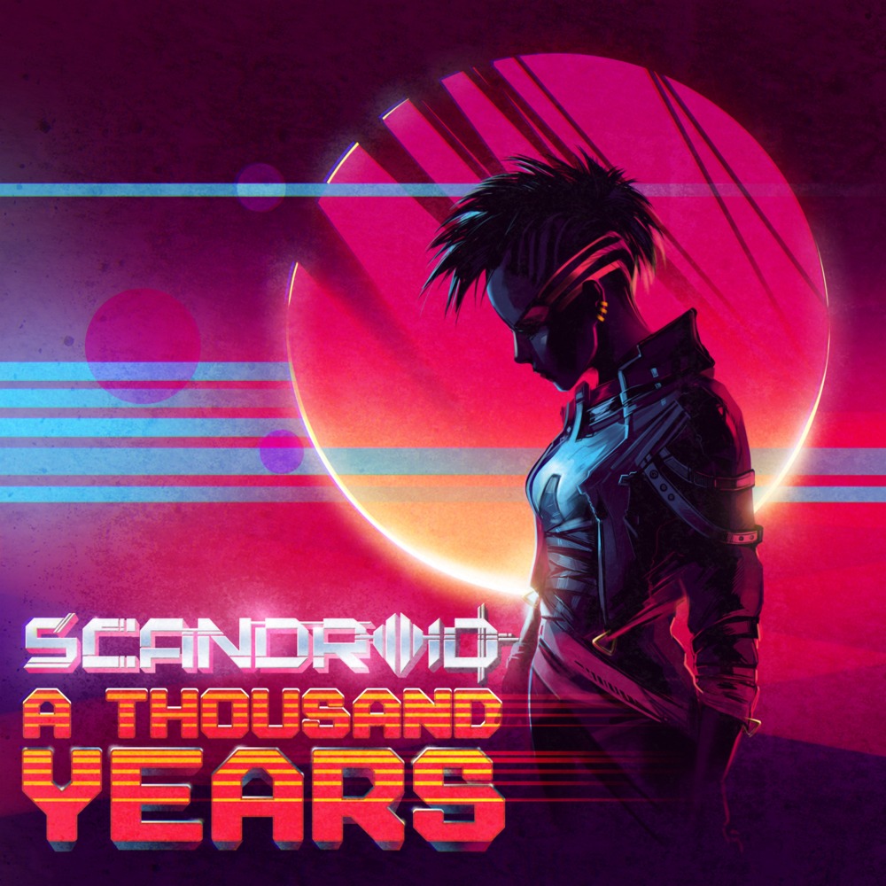 Album cover art for "A Thousand Years" by Scandroid