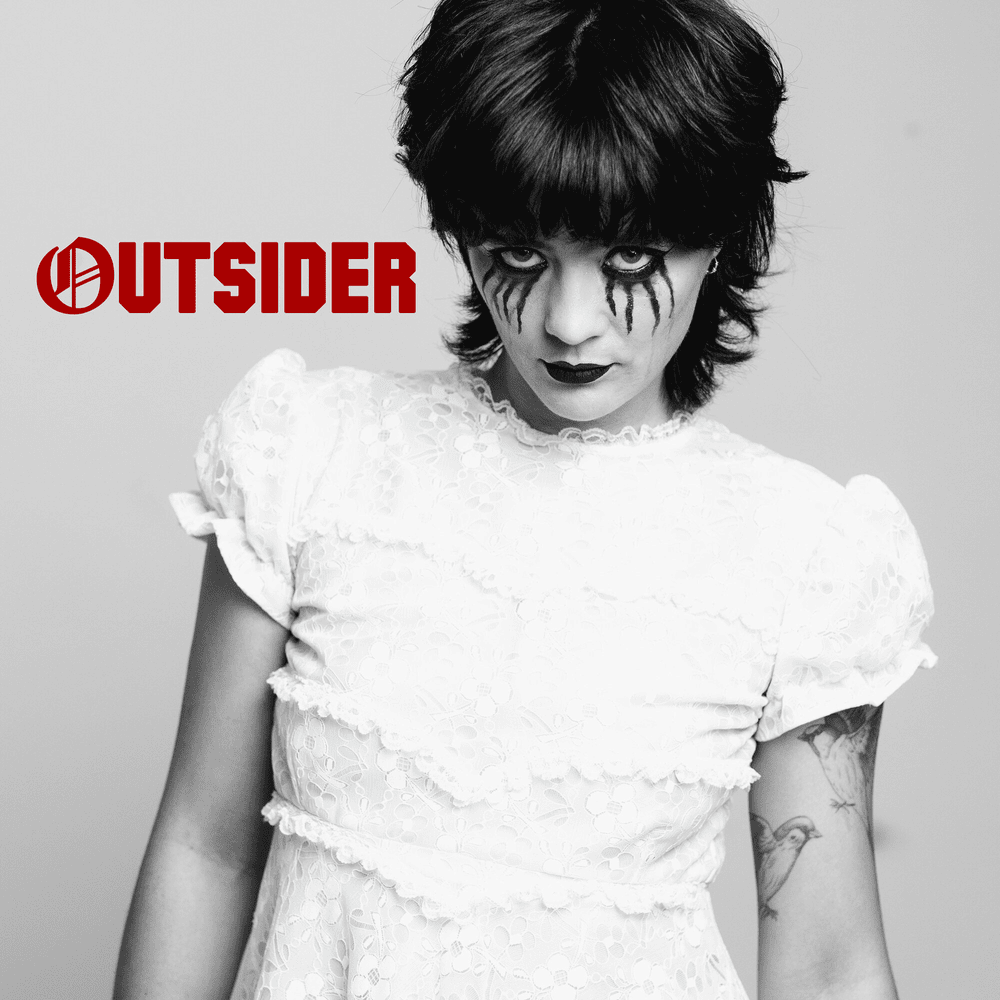 Album cover art for "Outsider" by Saint Agnes