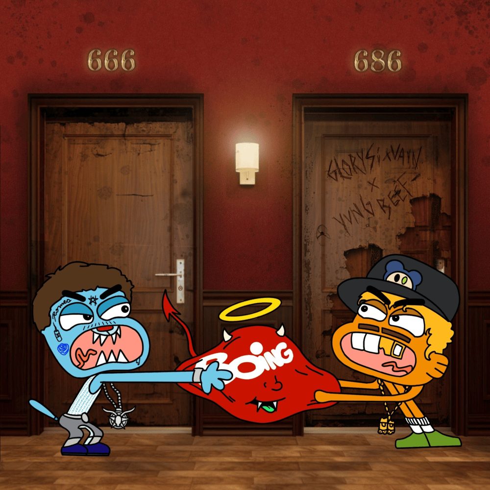Album cover art for "BOINK" by GlorySixVain