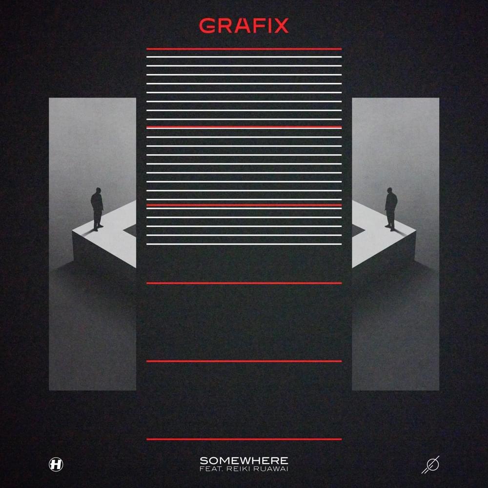 Album cover art for "Somewhere" by Grafix & Reiki Ruawai