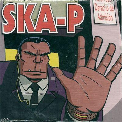 Album cover art for "Derecho de Admisión" by Ska-P