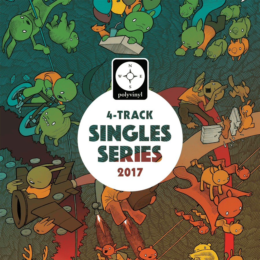 Cover image for Polyvinyl 4-Track Singles Series, Vol. 3