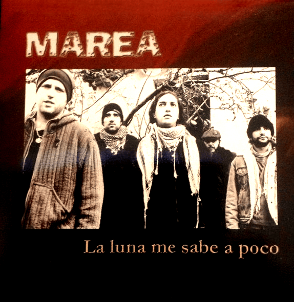Album cover art for "La Luna Me Sabe A Poco" by Marea