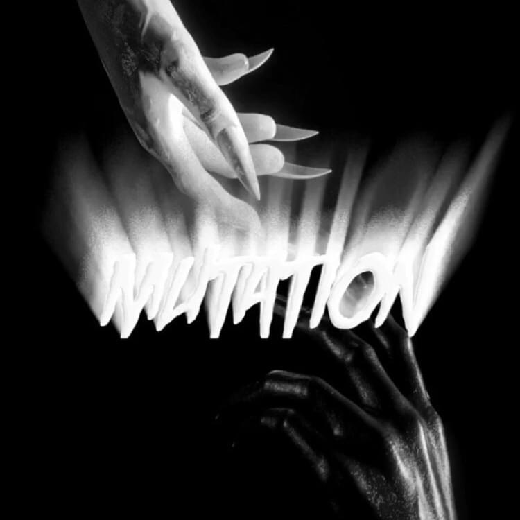 Album cover art for "mutation pt 2" by Glo