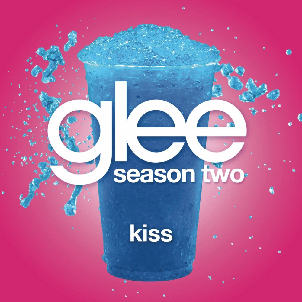Album cover art for "Kiss" by Glee Cast & Gwyneth Paltrow