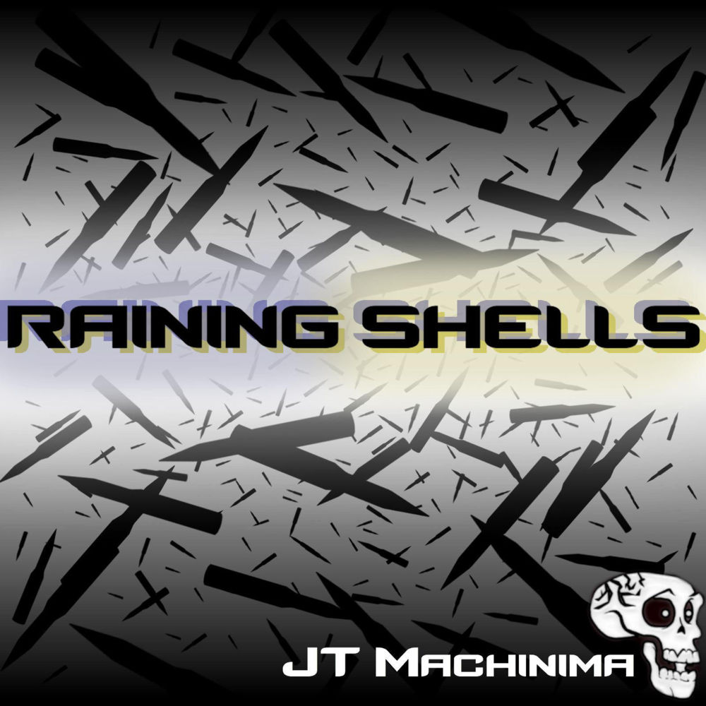 Album cover art for "Raining Shells" by JT Music