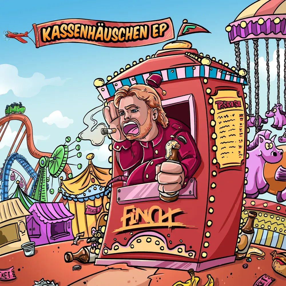 Album cover art for "Kleine Teile" by FiNCH