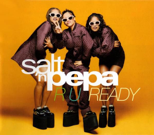 Album cover art for "R U Ready" by Salt-N-Pepa & Rufus Blaq